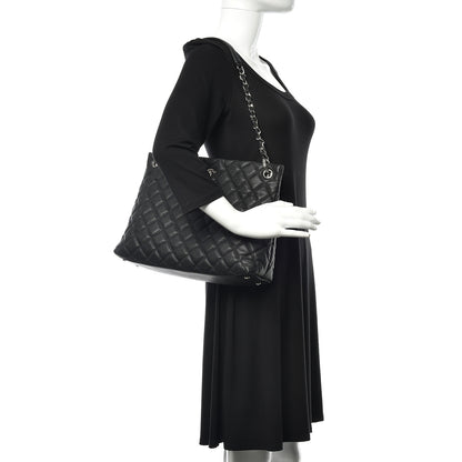Chanel Caviar Quilted Large CC Shopping Tote Black 2 of 11