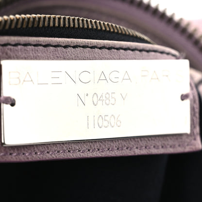 Balenciaga Agneau Classic Hardware Weekender Lilac 8 of 13