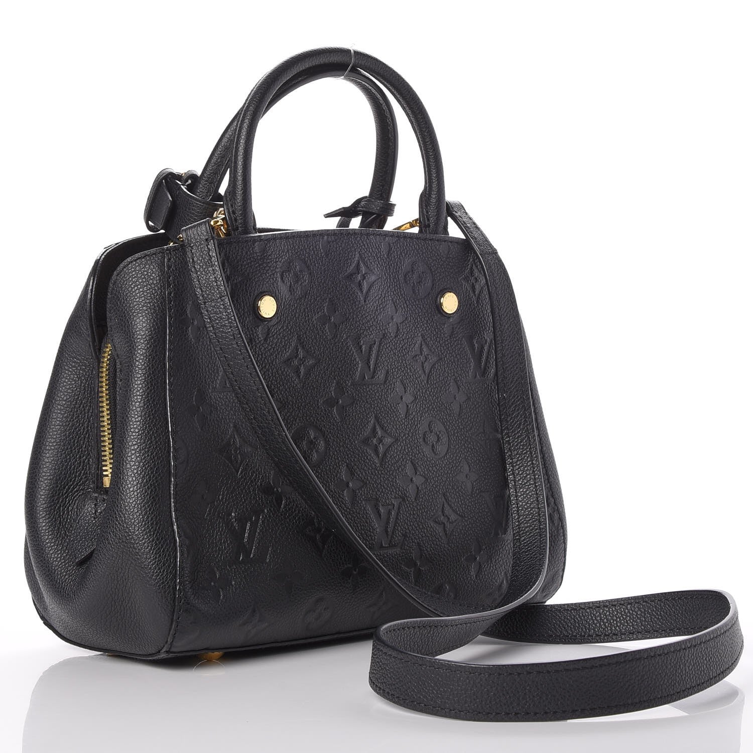 Louis Vuitton Empreinte Montaigne BB Black 3 of 8