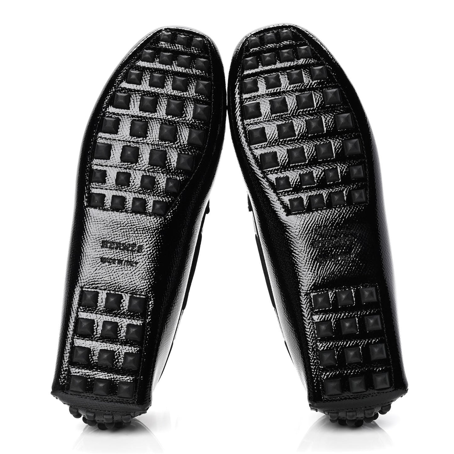 Patent Epsom Womens Irving Driving Moccasin Loafers 36 Black