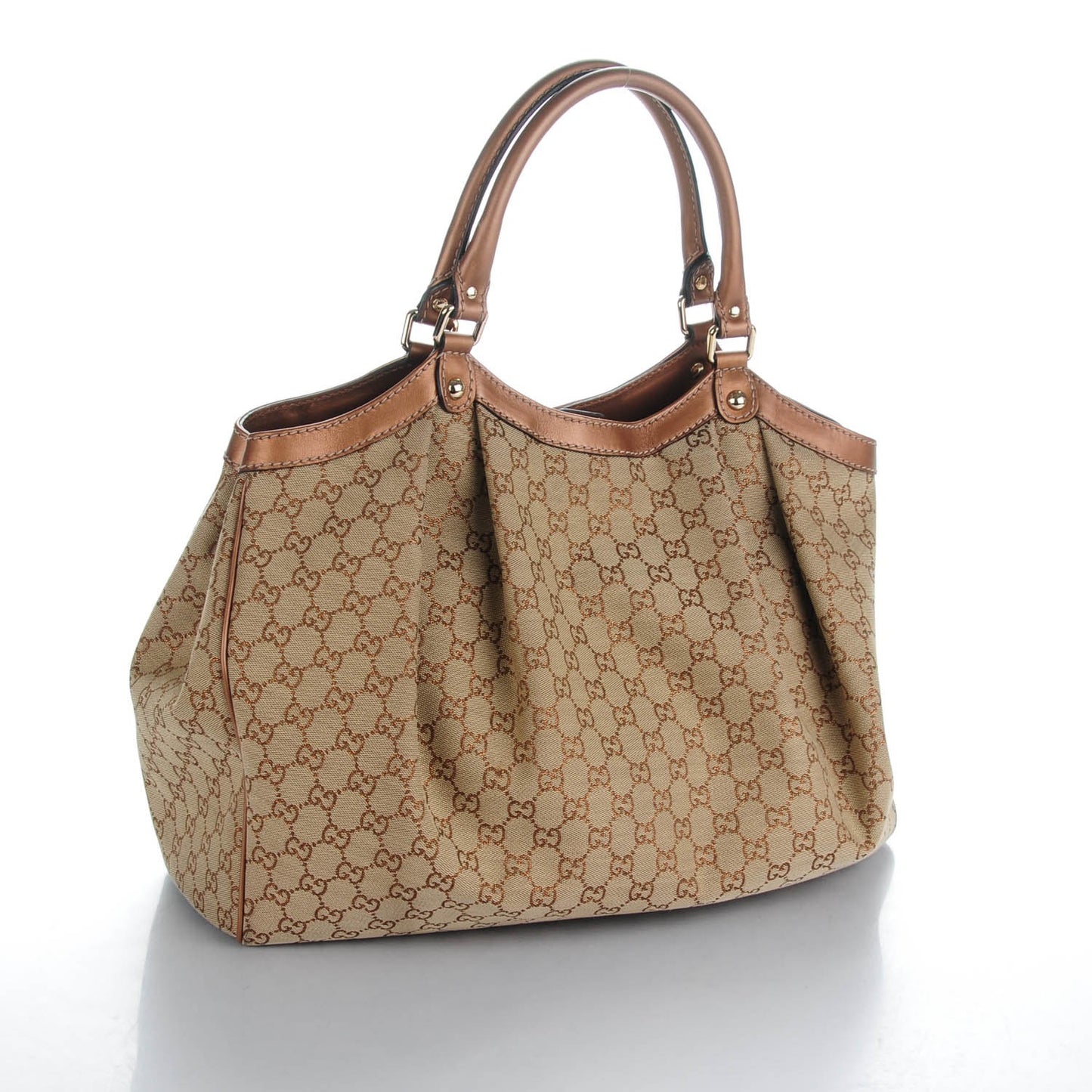 Monogram Large Sukey Tote Bronze