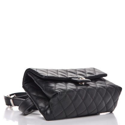 Chanel Grained Calfskin Quilted 2.55 Reissue Flap Belt Bag Clutch Black 4 of 9