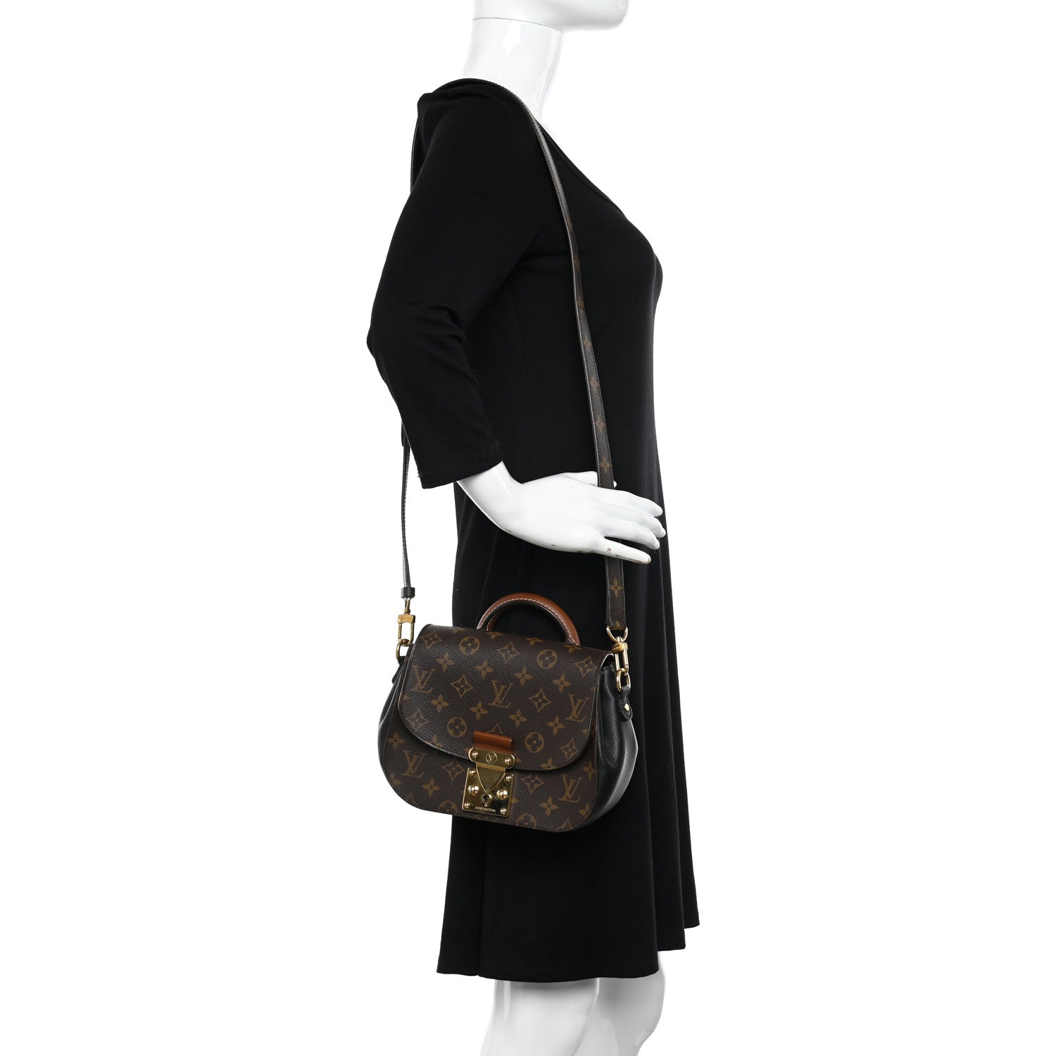 Louis Vuitton Monogram Eden PM Black 2 of 11