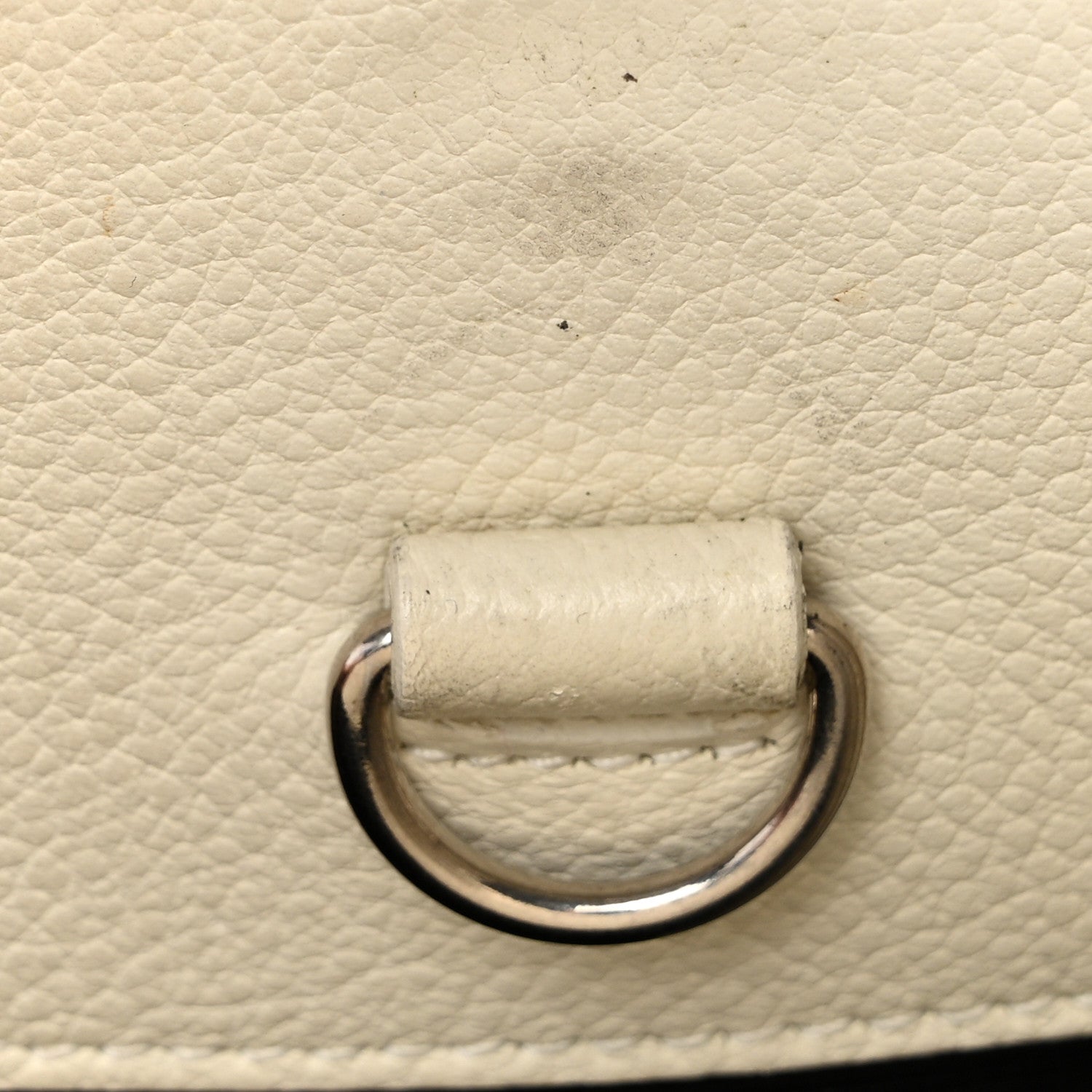 Saint Laurent Grained Calfskin Baby Sac De Jour White 10 of 10