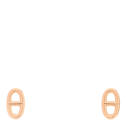 Hermes 18K Rose Gold TPM Farandole Stud Earrings 1 of 5