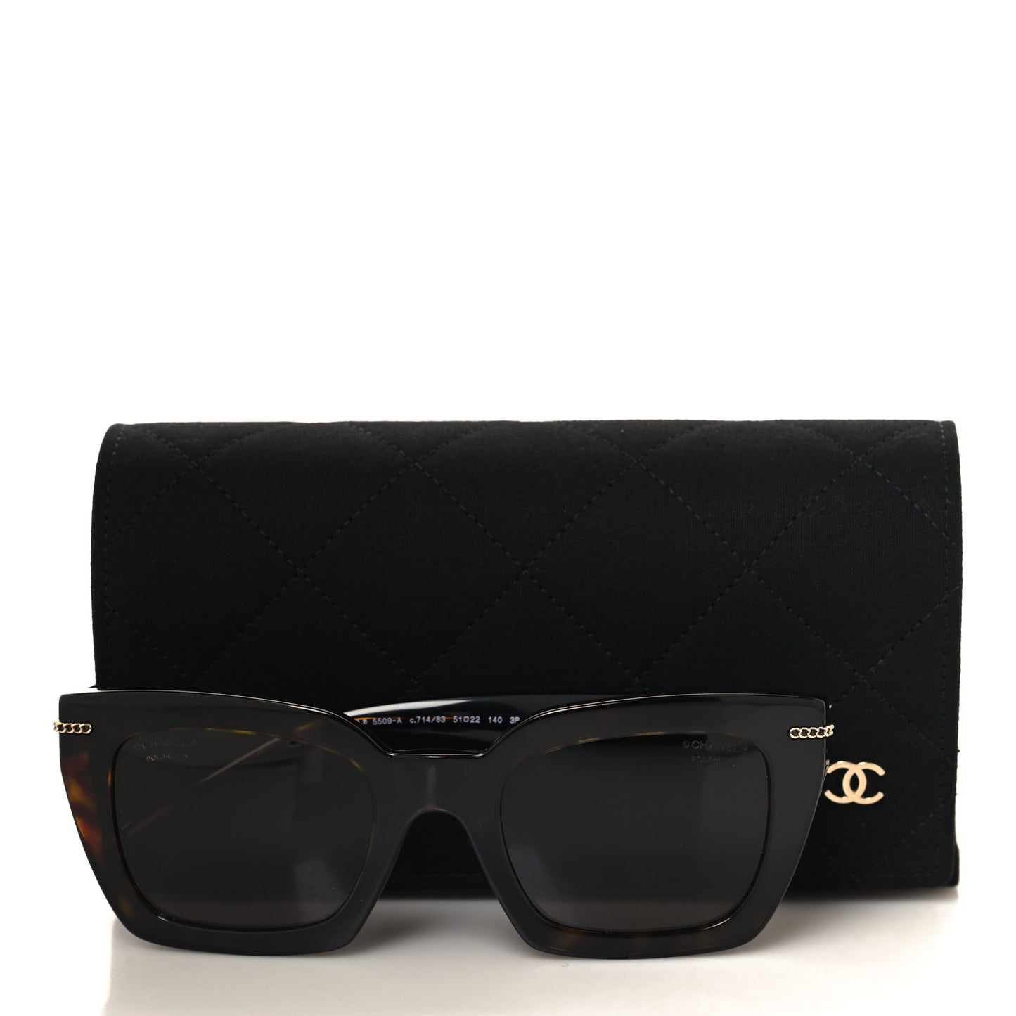 Acetate Square Sunglasses 5509-A Tortoise