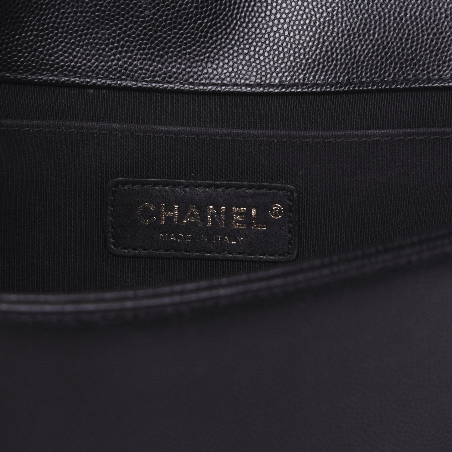 Chanel Caviar Quilted Medium Boy Flap Black 8 of 19