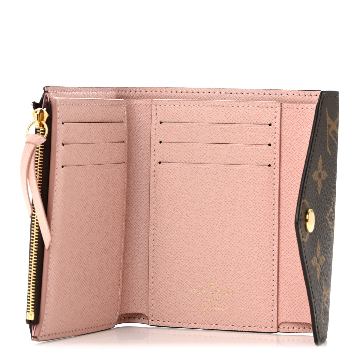 Monogram Victorine Wallet Rose Ballerine