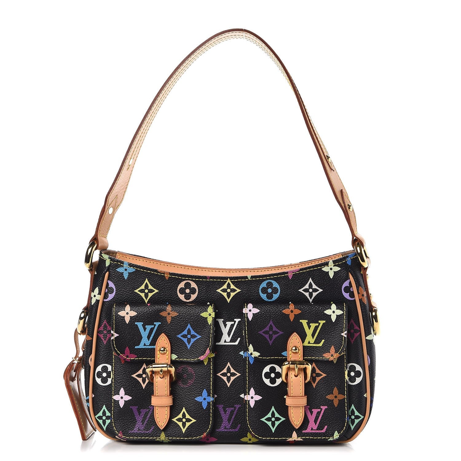 Louis Vuitton Monogram Multicolor Lodge PM Black 1 of 6