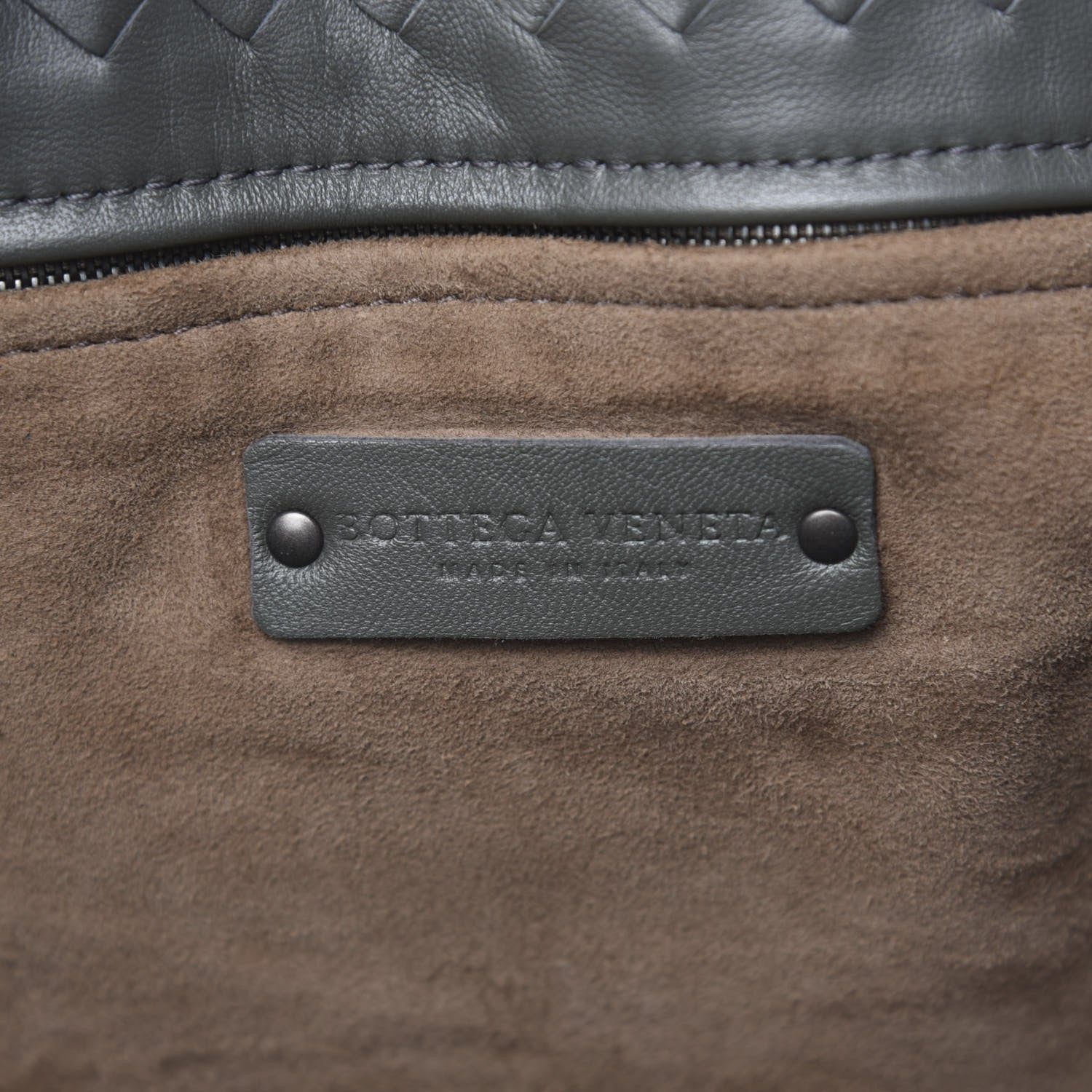 Bottega Veneta Nappa Intrecciato Medium Garda Bag Light Grey 6 of 9