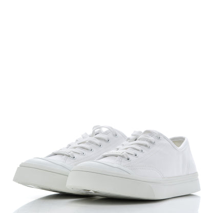 Chanel Fabric Low Top Sneakers 42 White 3 of 11
