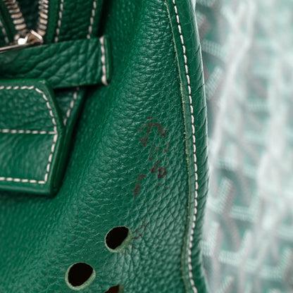 Goyard Goyardine Sac Hardy Pet Carrier PM Green 12 of 12