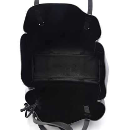 Balenciaga Veau Baltimore Double Sided Small Everyday Tote Gris Fossile Black 6 of 11