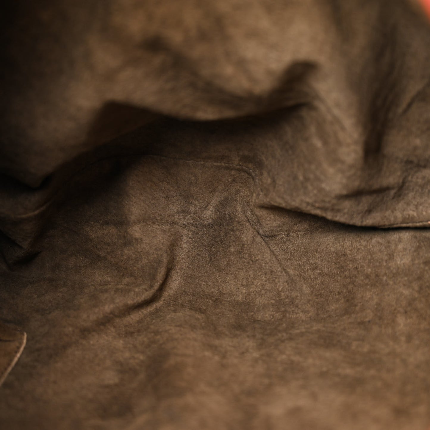 Nappa Intrecciato Large Veneta Hobo Red