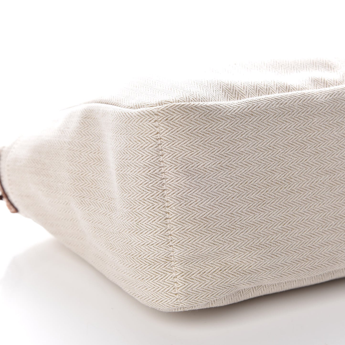Canvas Barenia Fourbi 25 MM Pouch Naturel Fauve
