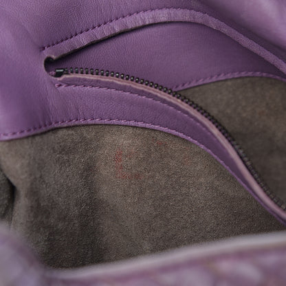 Bottega Veneta Nappa Intrecciato Parachute Bag Corot 7 of 30