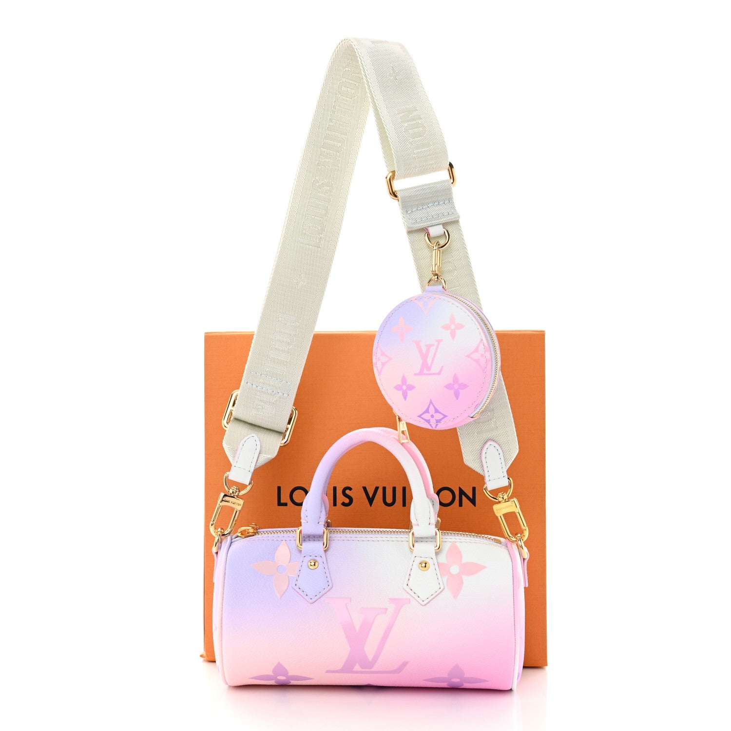 Louis Vuitton Monogram Giant Spring In The City Papillon BB Sunrise Pastel 10 of 10