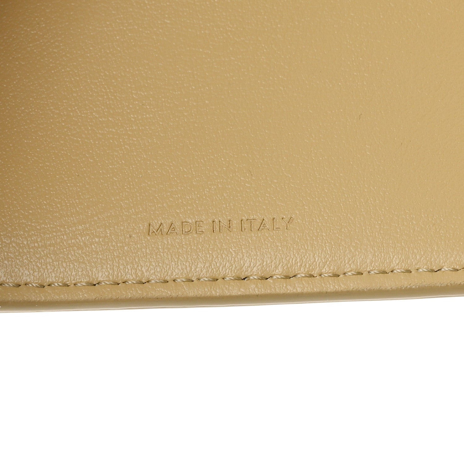 Celine Shiny Smooth Lambskin Small Triomphe Wallet Papyrus 7 of 10