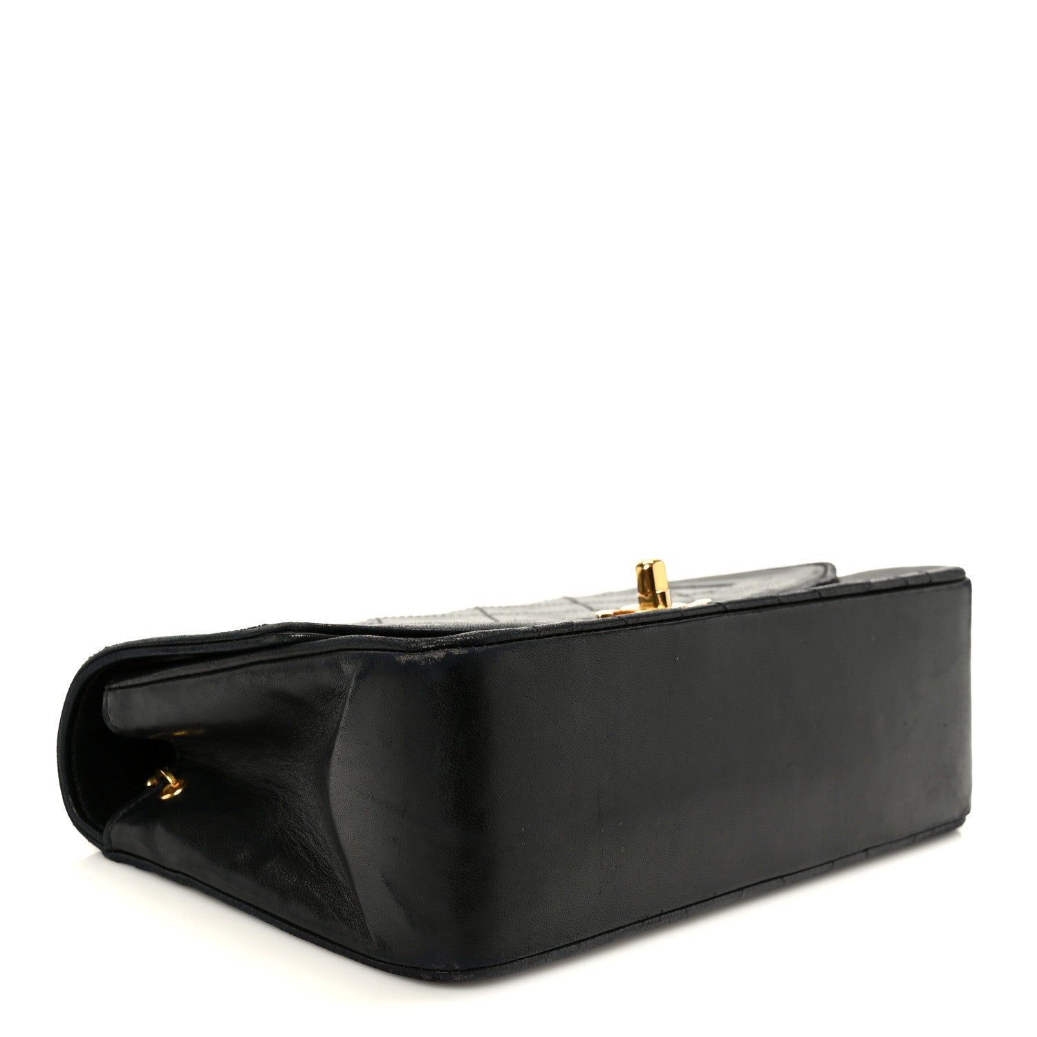 Chanel Lambskin Quilted Small Single Flap Black 4 of 13
