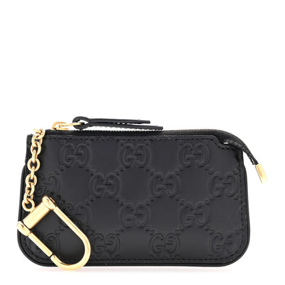 Gucci Guccissima Key Case Black 1 of 8
