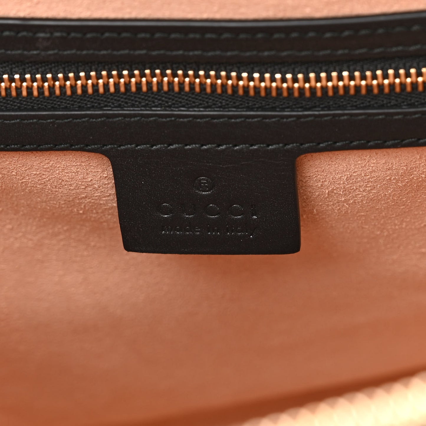 Suede Patent GG Web Medium Ophidia Tote Bag Black