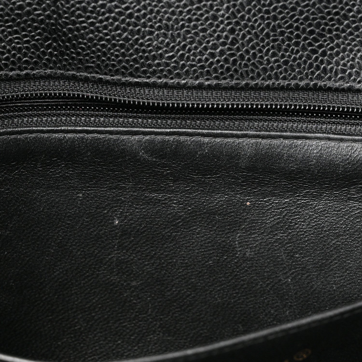 Chanel Caviar Quilted Jumbo Single Flap Black 11 of 11