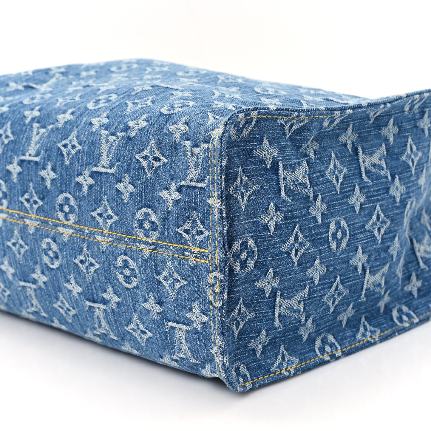 Monogram Denim Onthego MM Blue