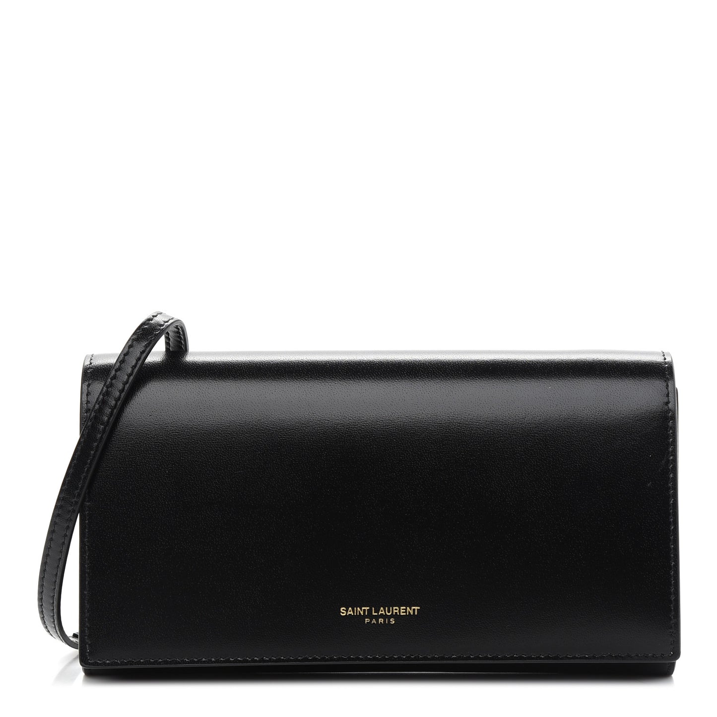 Smooth Calfskin Mini Paris Bag Black