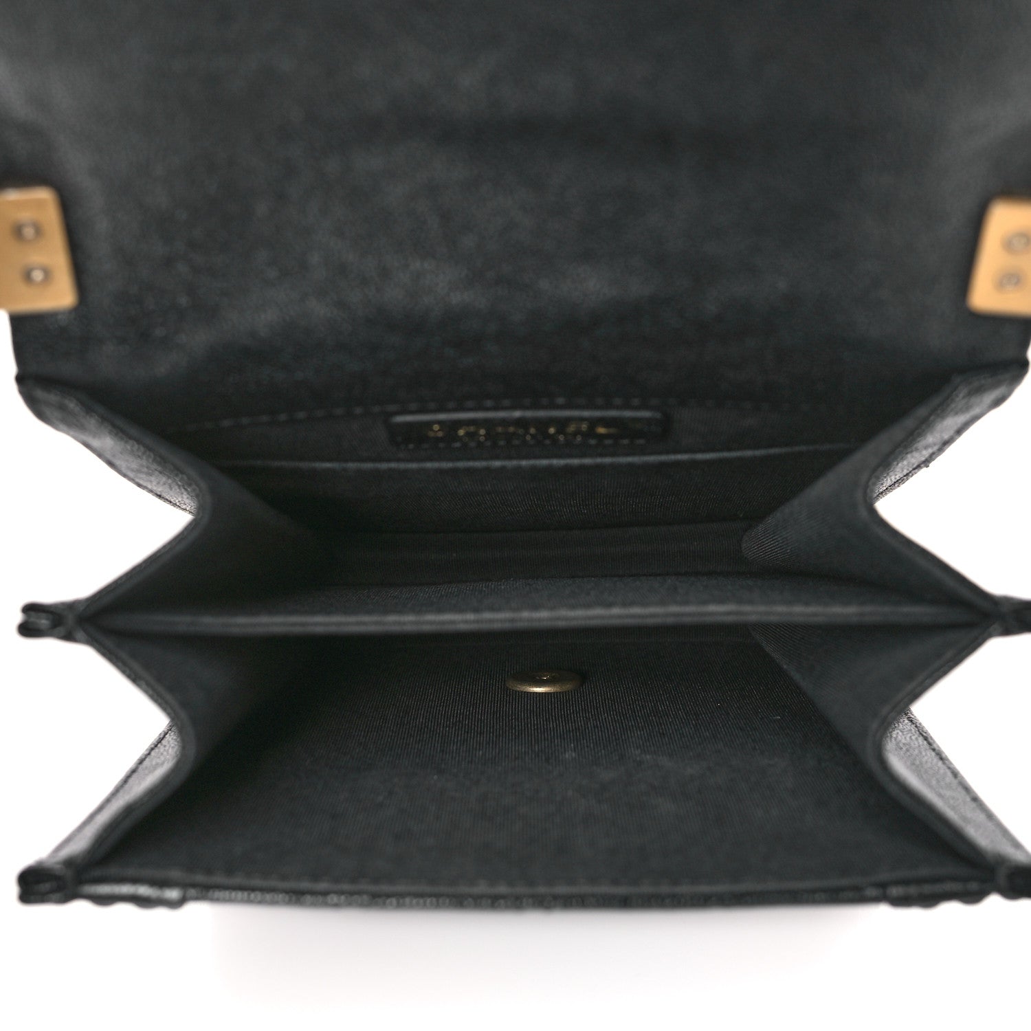 Chanel Caviar Quilted North South Boy Flap Black 5 of 9