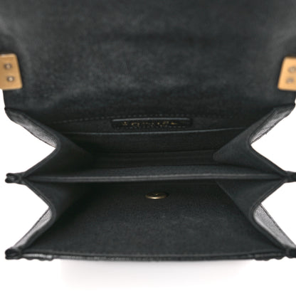 Chanel Caviar Quilted North South Boy Flap Black 5 of 9