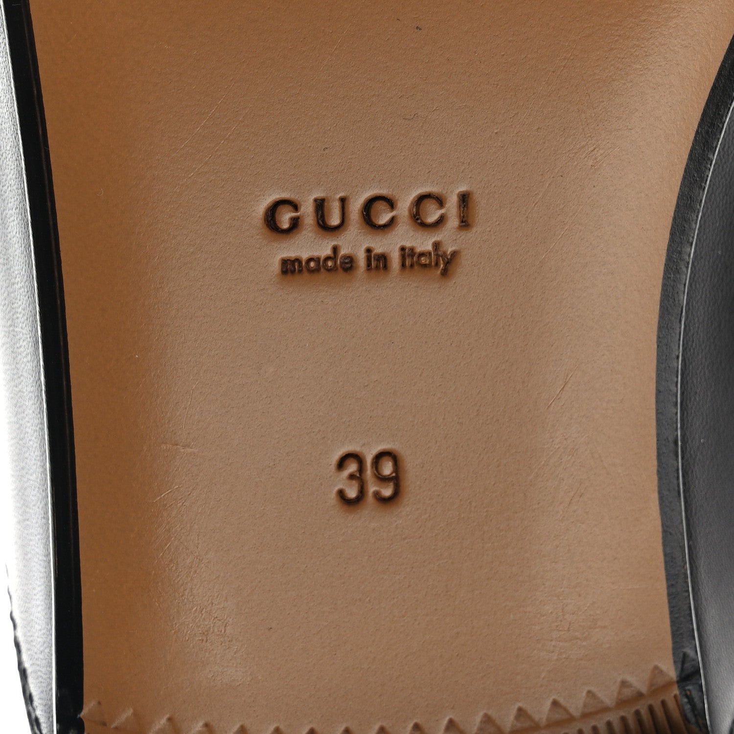 Gucci Calfskin Womens Princetown Slippers 39 Black 6 of 9