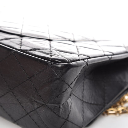 Chanel Aged Calfskin Quilted 2.55 Reissue 226 Flap Black 14 of 16