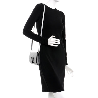 Louis Vuitton Epi Louise PM Silver Black 2 of 6