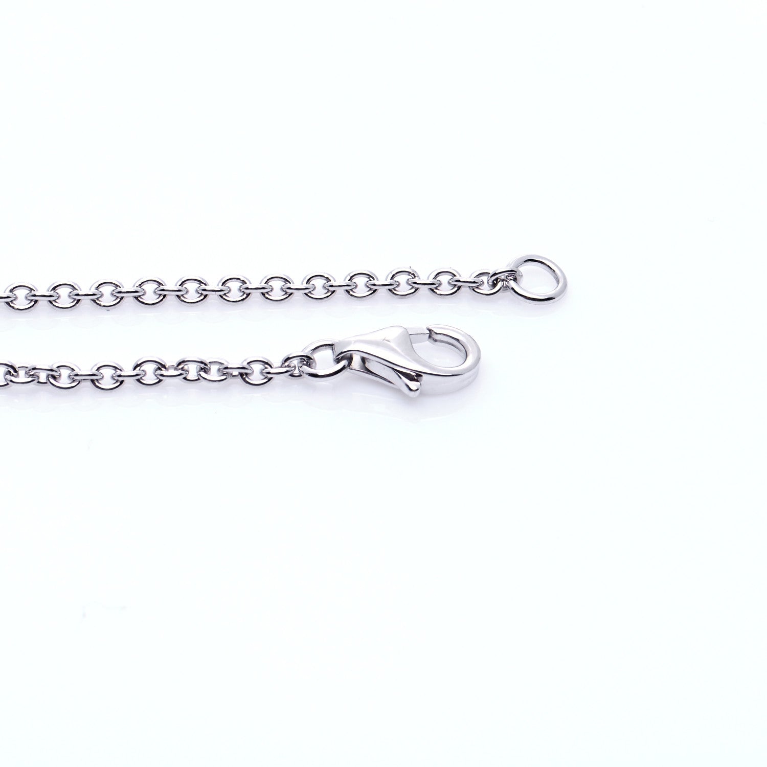 Cartier 18K White Gold Interlocking LOVE Bracelet 5 of 12
