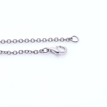 Cartier 18K White Gold Interlocking LOVE Bracelet 5 of 12