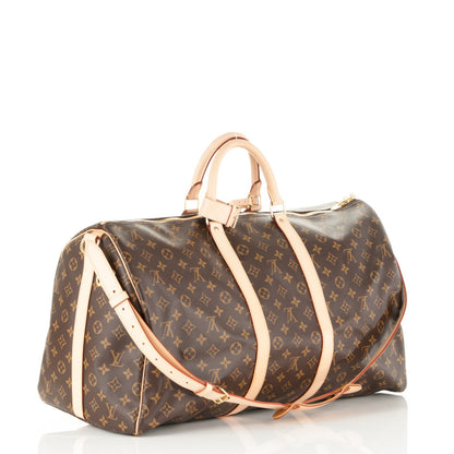 Louis Vuitton Monogram Keepall Bandouliere 55 4 of 8
