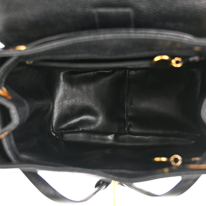 Chanel Caviar CC Backpack Black 5 of 11