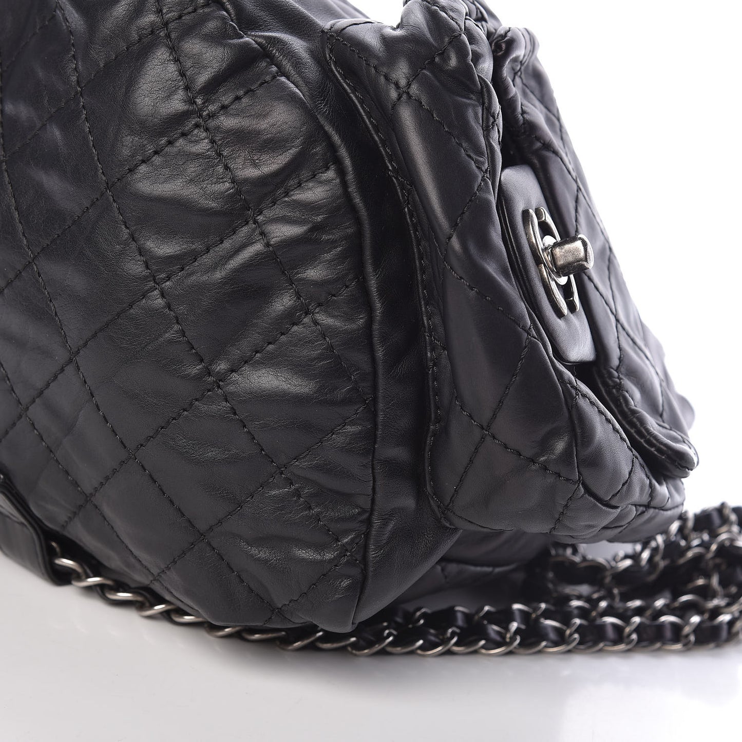 Calfskin Large Backpack Is Back Black