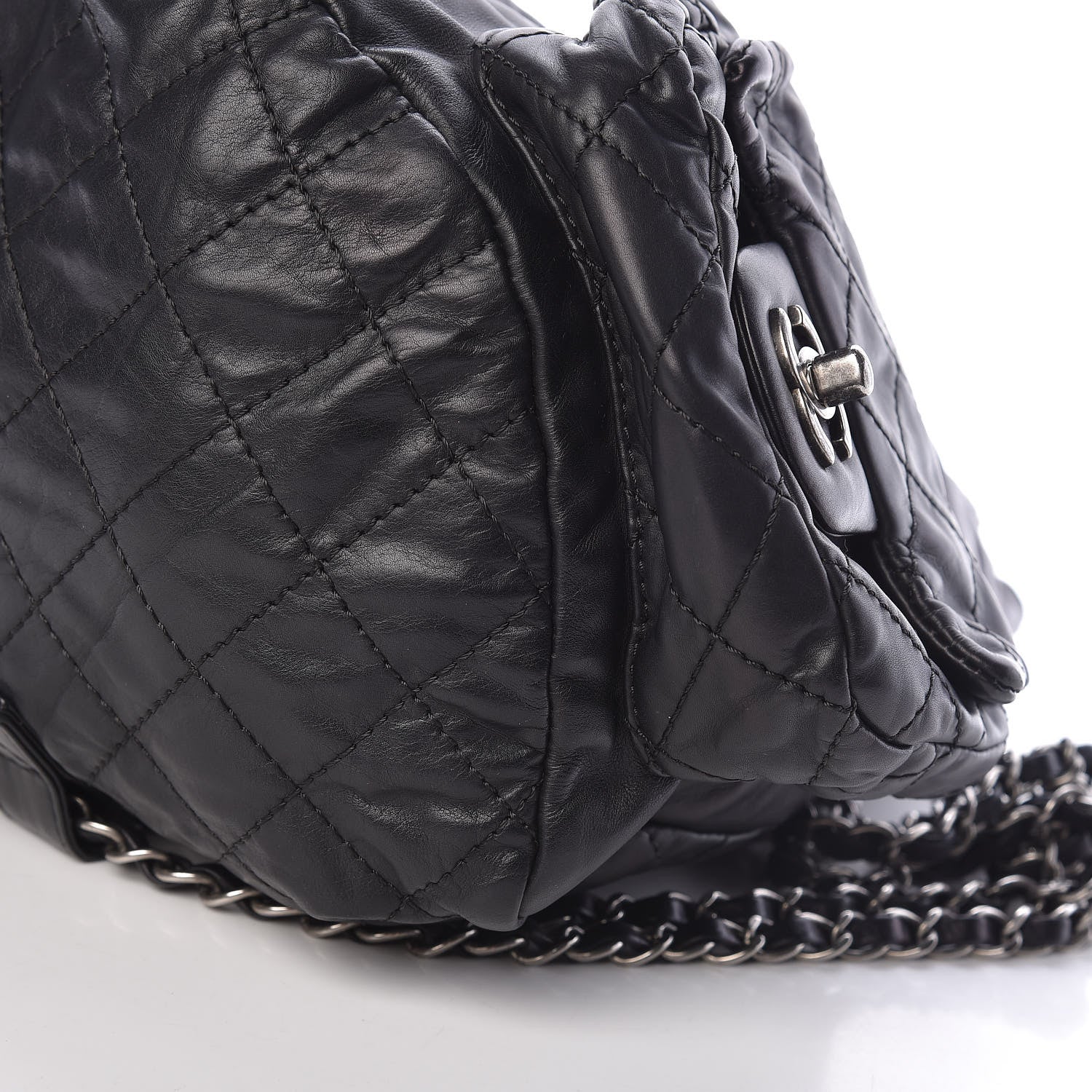 Chanel Calfskin Large Backpack Is Back Black 9 of 11