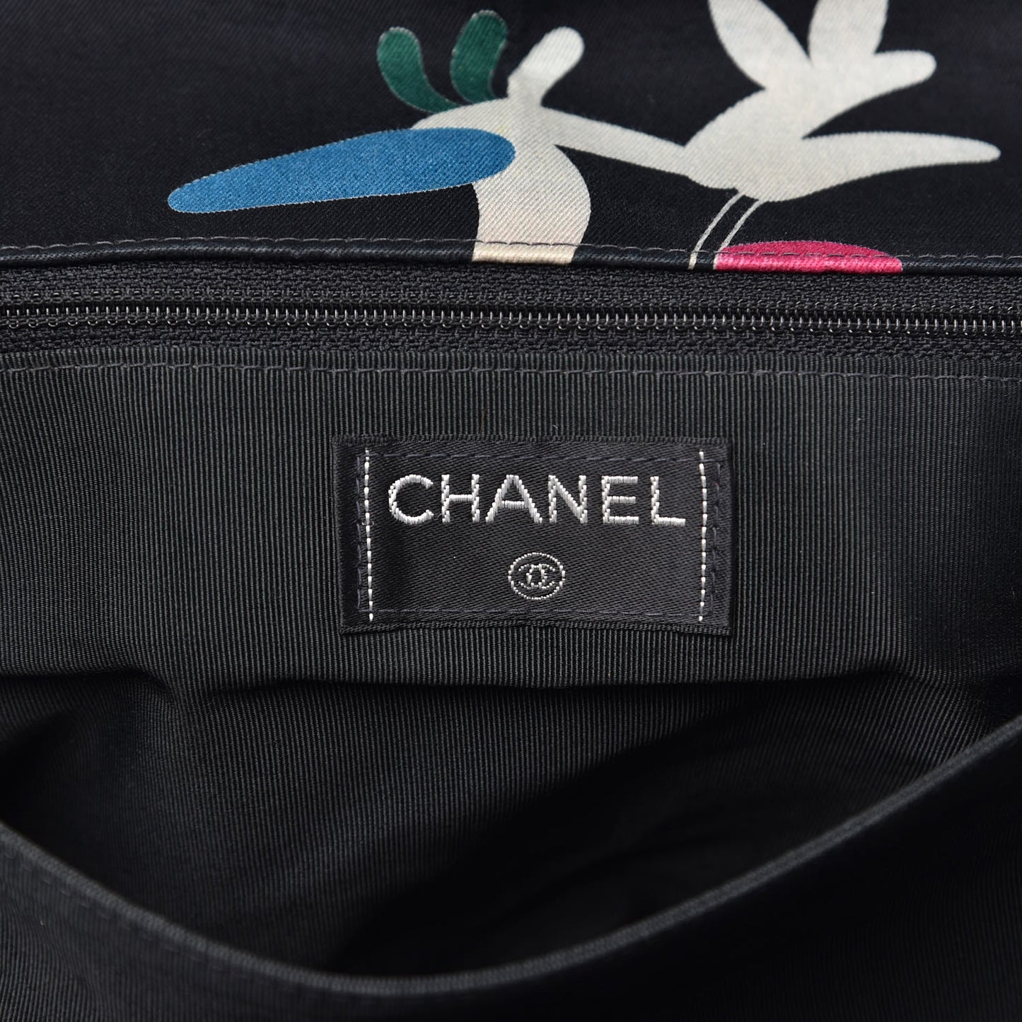 Canvas Chocolate Bar Quilted Flap Multicolor