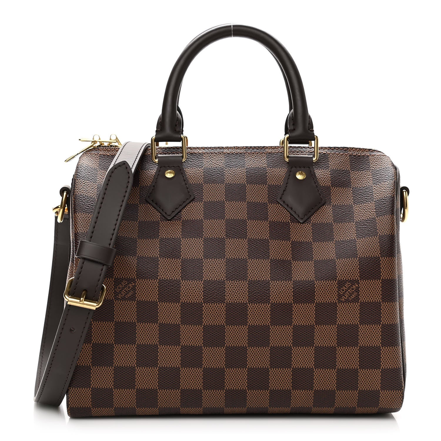 Louis Vuitton Damier Ebene Speedy Bandouliere 25 1 of 10