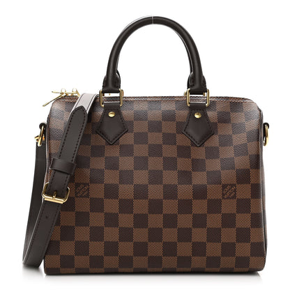 Louis Vuitton Damier Ebene Speedy Bandouliere 25 1 of 10