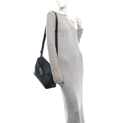 Bottega Veneta Calfskin Intrecciato Small Andiamo Messenger Bag Nocturnal 2 of 12