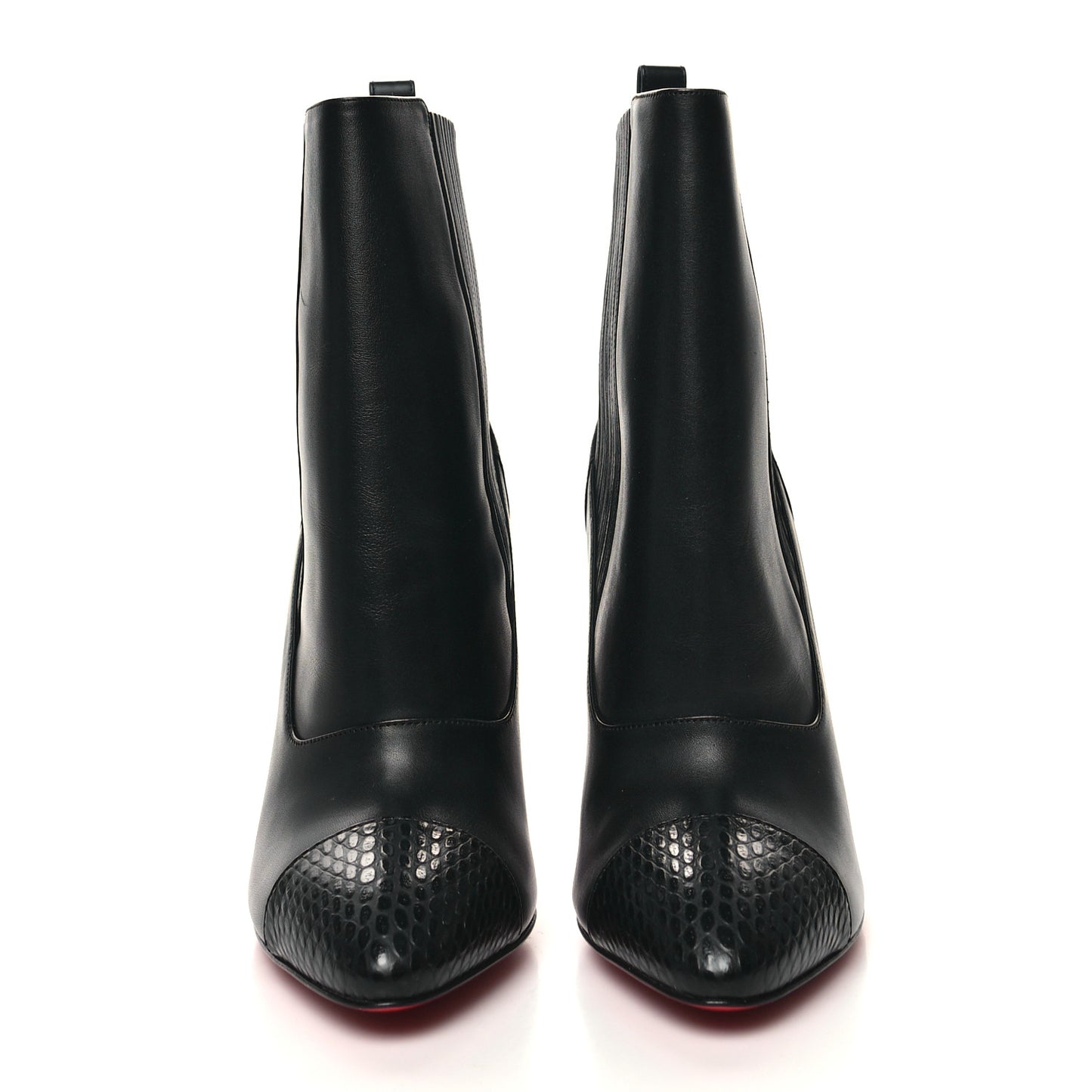 Calfskin Shine Me In The 90s 85 Ankle Boots 37 Black