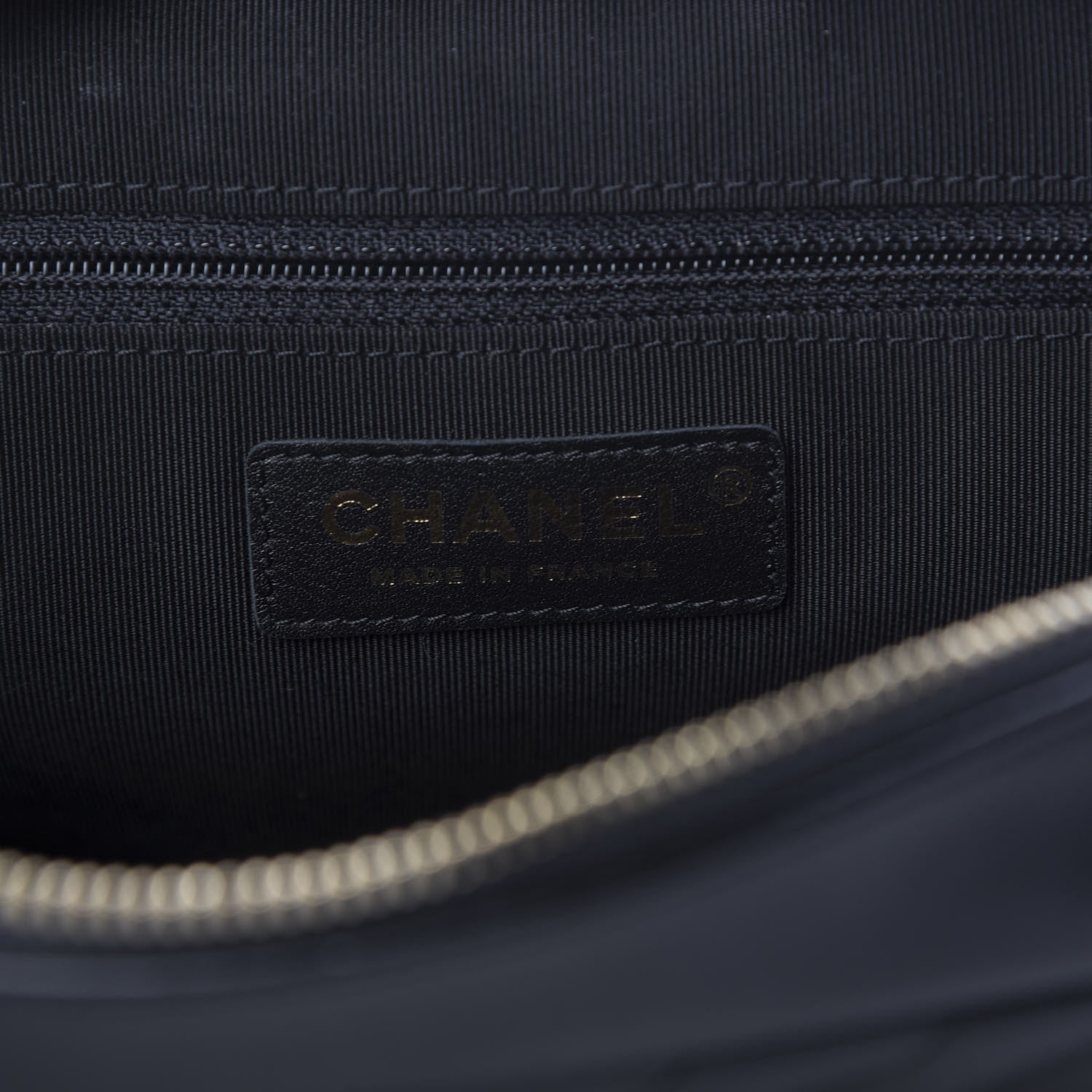 Chanel Calfskin Quilted Daily Chevron Camera Case Black 8 of 9
