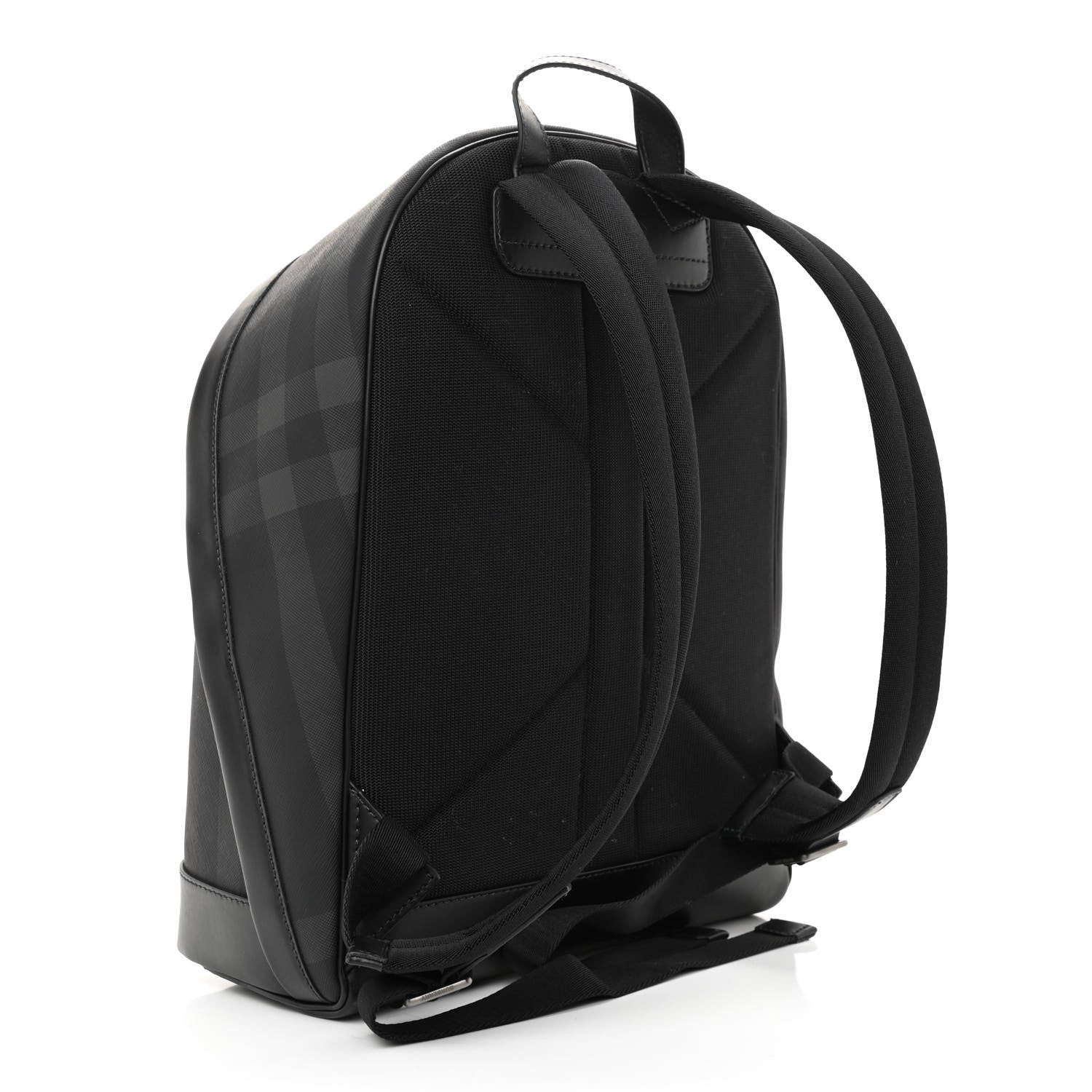 Burberry Charcoal Check Jett Backpack 3 of 10