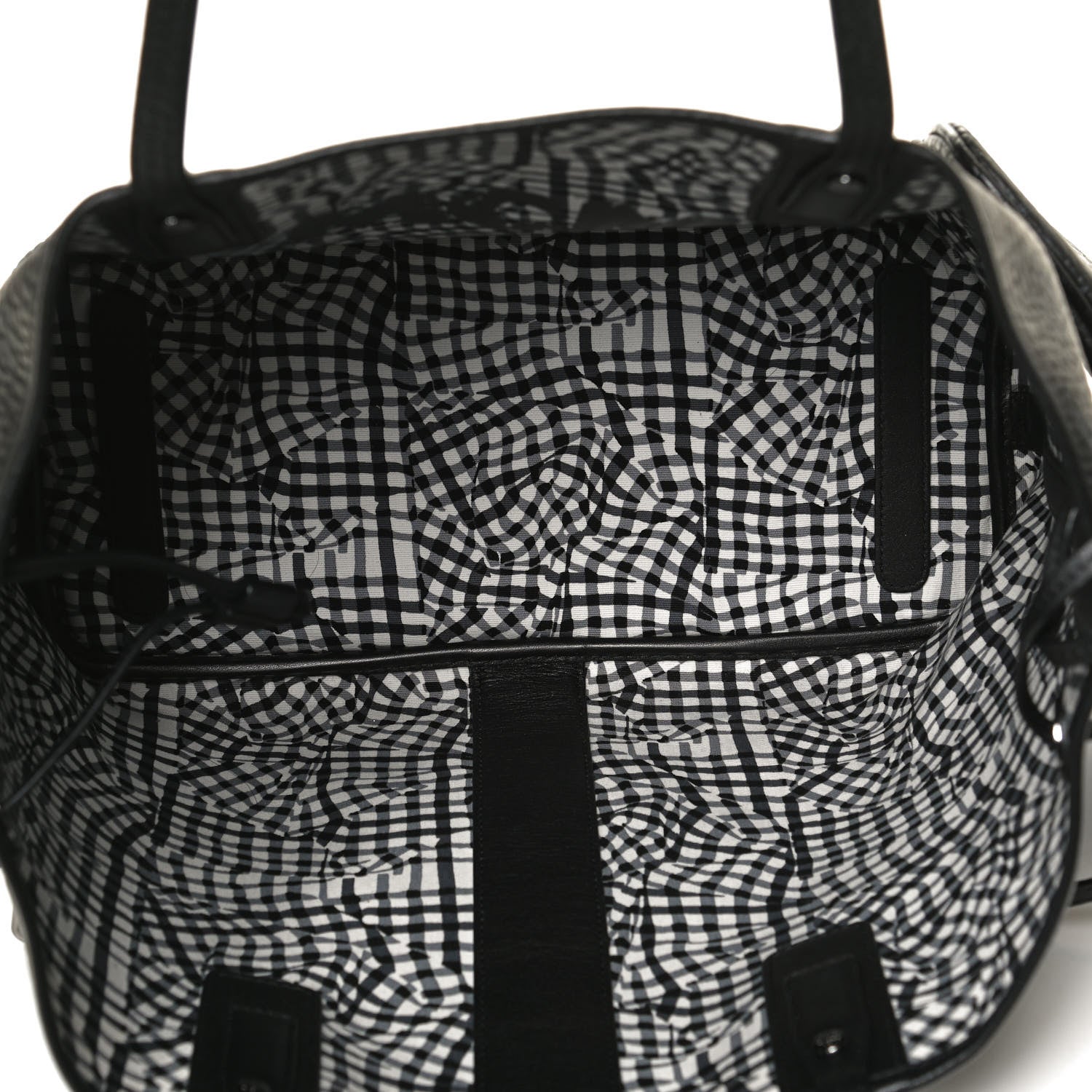 MCM Visetos Medium Liz Reversible Shopper Tote Black 5 of 21