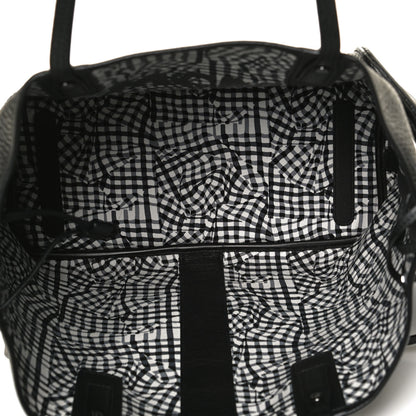 MCM Visetos Medium Liz Reversible Shopper Tote Black 5 of 21