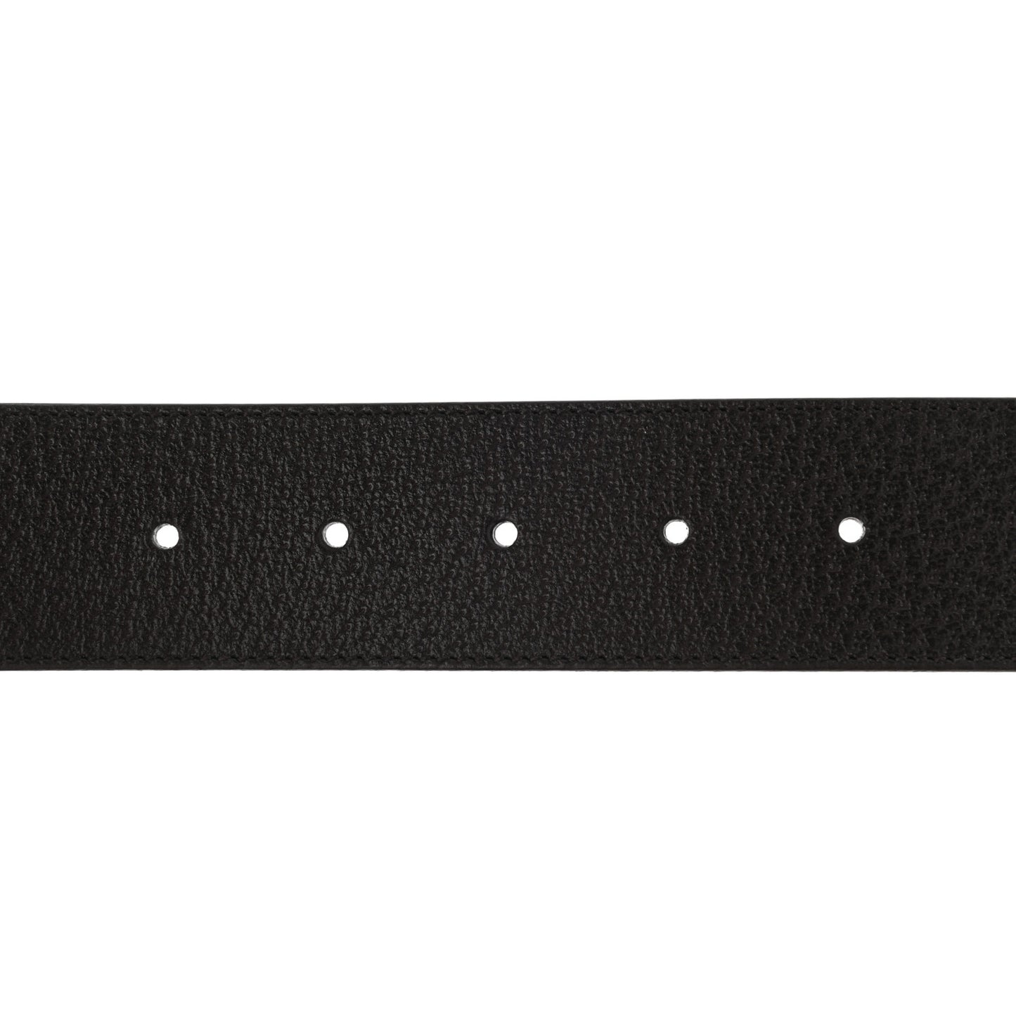 Textured Calfskin Double G 40mm Belt 80 32 Black