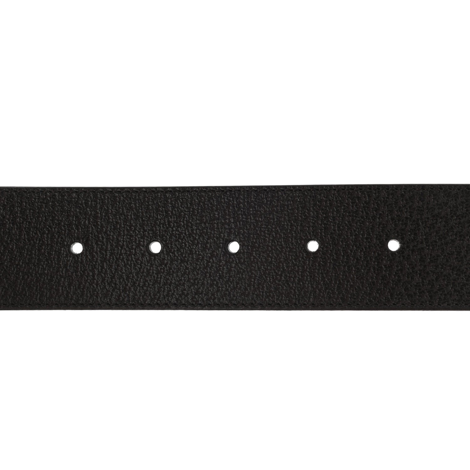 Gucci Textured Calfskin Double G 40mm Belt 80 32 Black 4 of 8